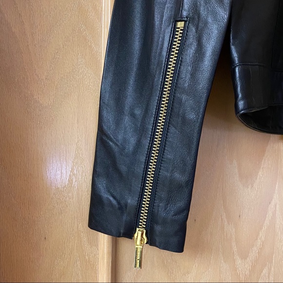 Brand New MICHAEL KORS Leather Jacket - Picture 5 of 10